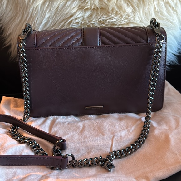 Rebecca Minkoff Quilted Love crossbody with chain - Picture 2 of 8